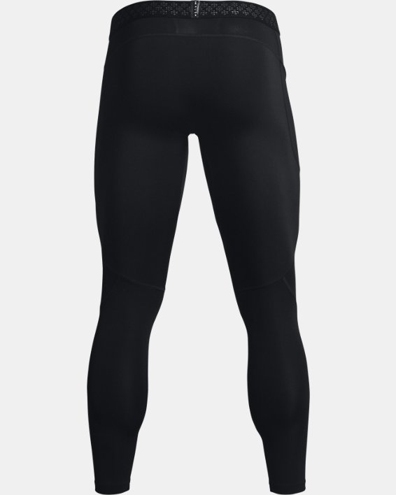 Men's UA RUSH™ ColdGear® Leggings in Black image number 5